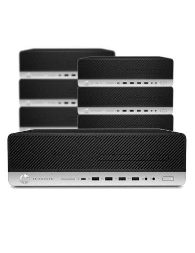 Lote de 10 unidades Sobremesa HP EliteDesk 800 G3 Intel Core i7 SFF / RAM 16 GB / SSD 256 GB